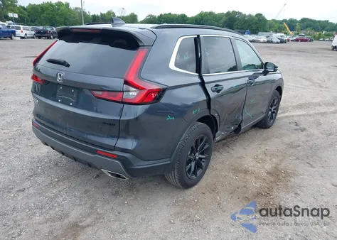 2024 Honda Cr-V Hybrid Sport-L из США, поврежденный, VIN 7FARS6H84RA069856